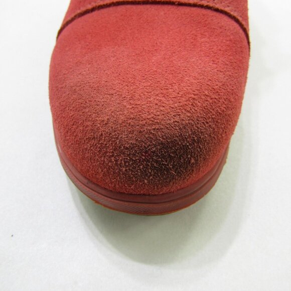 Sorel Evie Pull On Wedge Booties Womens 9 Red Waterproof Rain Boot NL4910-849 - Picture 7 of 7